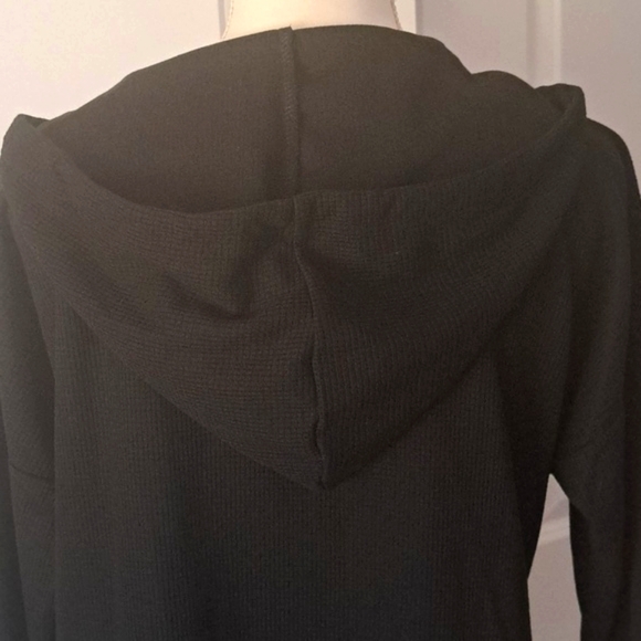 Morhuduck Women V Neck Hoodie Long Sleeve Sweatshirt Drawstring Pullover M NWT - Picture 5 of 10